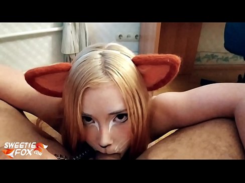 ❤️ 狐狸精吞下鸡巴并在嘴里射精 ❤️❌ Beautiful porn